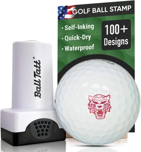 Miniatura 34 de Sello de pelota de golf - Marcador autoentintado - Herramienta de marcado permanente de secado rápido, sin fugas ni recargas, sello de golf