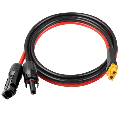 Cable de extensión solar XT60 de 10 AWG 2 3 6 10 15 20 25 35 40 50 75 100 pies XT60 adaptador de conector de extensión solar más grueso cable hembra