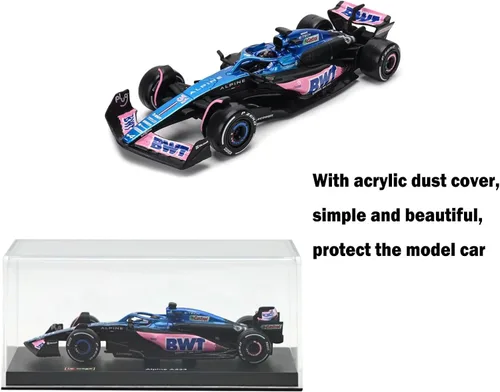 Miniatura 4 de HTLNUZD Bburag 2023 1/43 F1 Team A523#31 E.Ocon - Modelo de automóvil de carreras de aleación para BWT-Alpine Die Cast para adultos, colección
