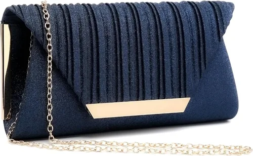 Miniatura 19 de Dasein - Bolsos de mano para mujer, para bodas, carteras para fiestas, bolsos de mano tipo clutch para cócteles, graduación, formales con strass