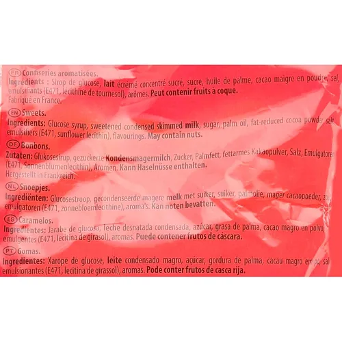 Miniatura 3 de Carambar Candy in A Bag 130g (0.3 oz), Tres