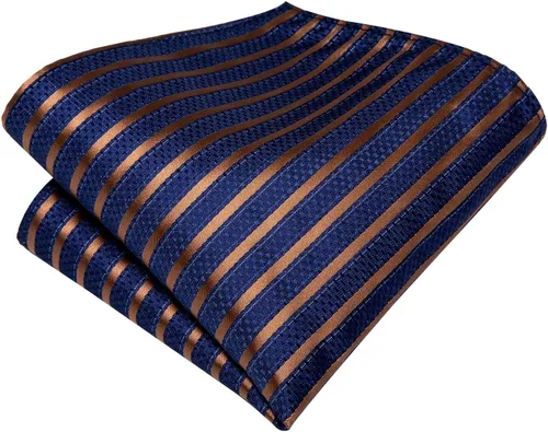 Miniatura 155 de Dubulle Corbata tejida de cachemira para hombre y gemelos de pañuelo para hombre, conjunto de gemelos para boda formal y negocios