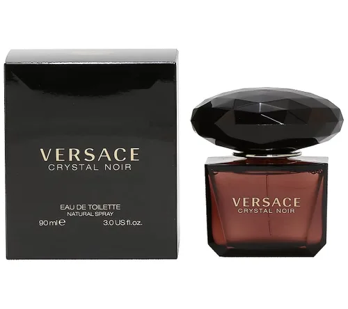 Miniatura 2 de Versace Crystal Noir Eau De Toilette en espray para mujer, 3 onzas líquidas