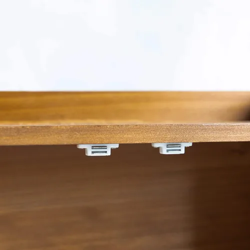Miniatura 4 de COLLECTIVE HOME - Armario de almacenamiento, mini gabinete de encimera, organizador de madera para cocina, sala de estar, dormitorio, baño, oficina