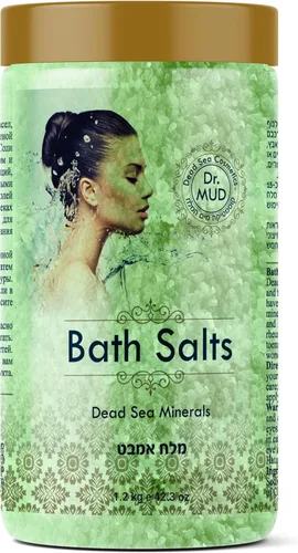Miniatura 11 de Sal natural del mar muerto remojo de baño 100% rico en minerales, más minerales que la sal de Epsom, relajación profunda, desintoxicación, exfolia
