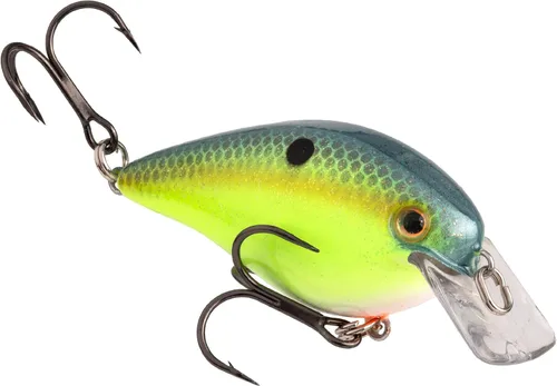 Miniatura 64 de Strike King KVD 1.5 Hard Knock - Señuelo de pesca, 3/8 onzas, ojos realistas 3D Delta Craw