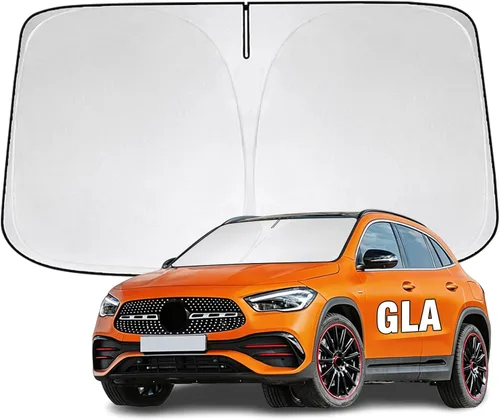 Miniatura 27 de Parasol para parabrisas delantero compatible con Toyota Highlander 2020-2023 2024 2025, protector de visera solar bloquea los rayos UV, parasol
