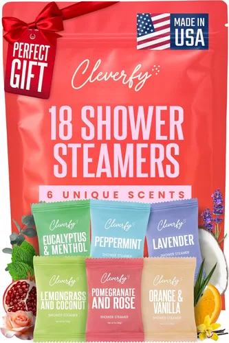 Miniatura 10 de Cleverfy Shower Steamers - Aromaterapia - Regalos de cumpleaños para mujeres, mamá, esposa, abuela, ella, mejor amiga, hija, hermana, adolescentes