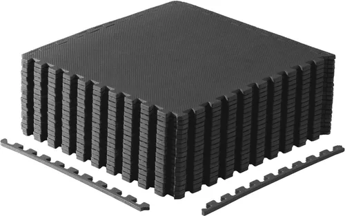 Miniatura 17 de CAP Puzzle Exercise Mats 1/2” Thick EVA Interlocking Foam Tiles for Home Gym Flooring Multiple Options