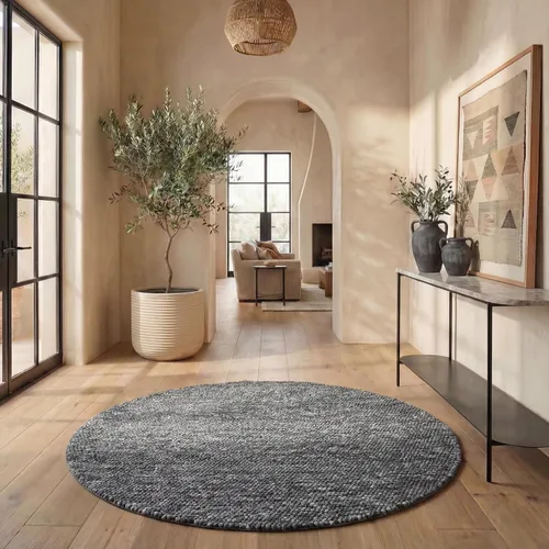 Miniatura 61 de SAFAVIEH Natura Collection - Alfombra decorativa, 2 x 3 pies, color beige, mezcla de lana hecha a mano, diseño texturizado, ideal para pasillo