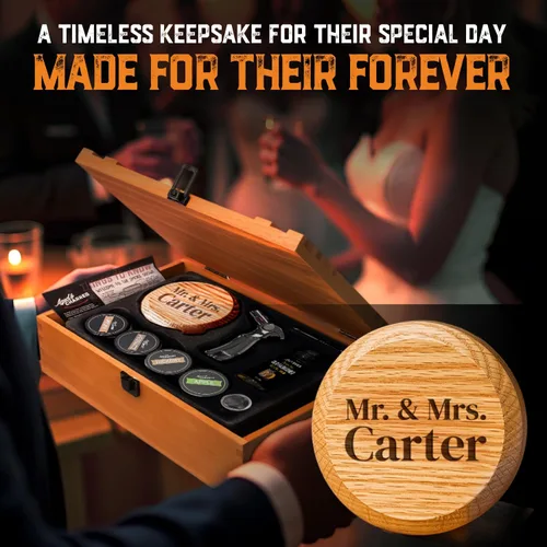 Miniatura 4 de Kit de Ahumador de Cóctel de Whisky Personalizado con Soplete y Astillas de Madera - Juego Premium, Ahumador de Roble de EE.UU. - Kit de Cóctel Old