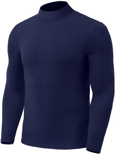Miniatura 5 de Camisas de manga larga con cuello alto falso para hombre