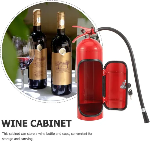 Miniatura 4 de Angoily Contenedor de vino único para almacenamiento de vino para decoración de bar, creativo para amigos, familia, para fiestas y celebraciones