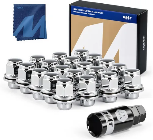 Miniatura 8 de Orion Motor Tech Tuercas de llanta M12x1.5, tuercas de rueda Mag de 0.472 x 0.059 in compatibles con Toyota Camry RAV4 Highlander Corolla Tacoma
