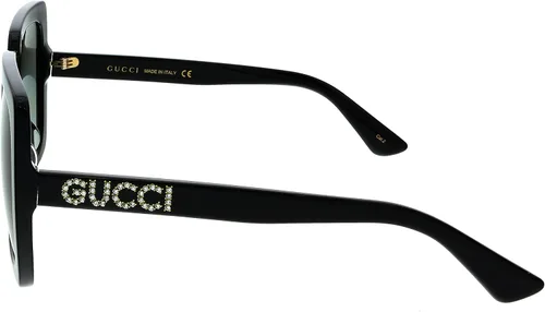 Miniatura 3 de Gucci Lentes de sol cuadrados de acetato para mujer negrogris talla única