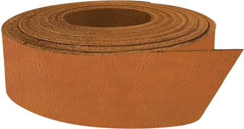 Miniatura 9 de Trabajo europeo de cuero de 5-6 oz. (0.079-0.094 in) Tamaño de los cinturones de cuero curtido vegetal: 1-1/2 x 40 pulgadas, correas de cuero