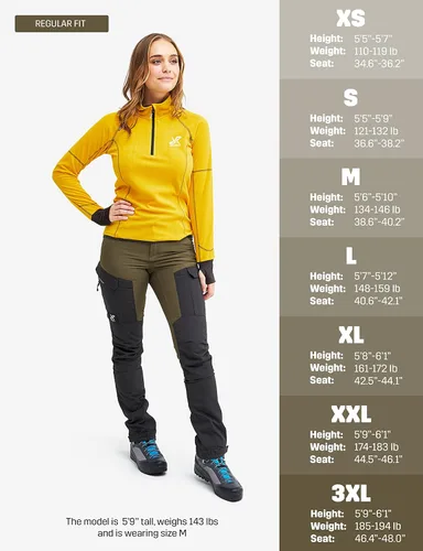 Miniatura 2 de RevolutionRace Pantalones GP para mujer pantalones duraderos para todas las actividades al aire libre