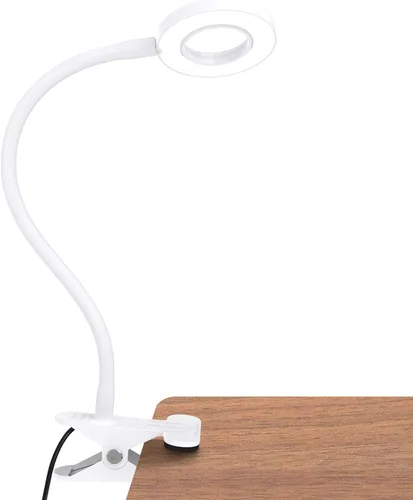 Miniatura 8 de GLORIOUS-LITE Luz LED con clip, lámpara de lectura de 36 LED para cuidado de los ojos para dormitorio, cuello de cisne flexible de 360° con 4 modos