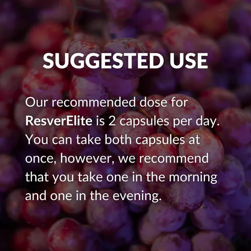 Miniatura 7 de Mara Labs ResverElite Resveratrol biodisponible Vegano, sin rellenos y sin OMG 30 cápsulas veganas