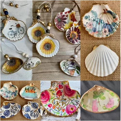 Miniatura 3 de Conchas marinas pequeñas y blancas en masa, conchas naturales para manualidades, decoración del hogar, relleno de jarrones