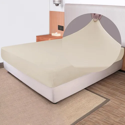 Miniatura 19 de N&Y HOME - Sábana bajera elástica Gris claro