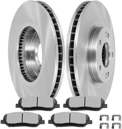 Miniatura 41 de SCITOO Brake Kits For Jeep For Cherokee 1999-2001,For TJ 1999-2006,For Jeep For Wrangler 2000-2006 Front Drilled & Slotted Disc Brakes Rotors and