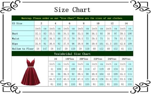 Miniatura 6 de Yexinbridal Vestido corto de satén con tirantes delgados, cuello en V, con cuentas, para fiesta de noche