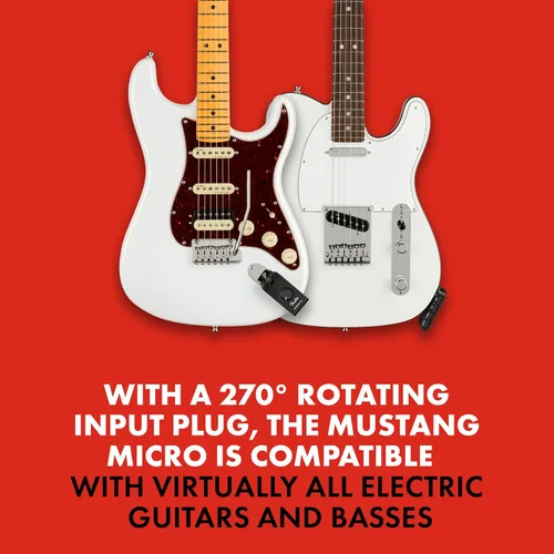 Miniatura 9 de Fender Mustang Micro Amplificador de Auriculares, con 2 años de garantía
