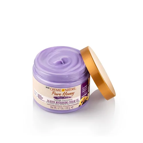 Miniatura 4 de Creme of Nature, Crema para el cabello Acai, colección de miel y acai, 4.7 onzas