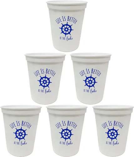 Miniatura 7 de Celebration Saying Party Cups – 12 Beer Pong Champion (combo rojo/azul)