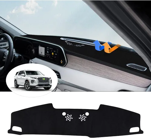 Miniatura 14 de Autorder Cubierta de salpicadero para Hyundai Sonata 2006 2007 2008 Accesorios Cubierta de tablero Actualización de franela Dash Mat Parasol