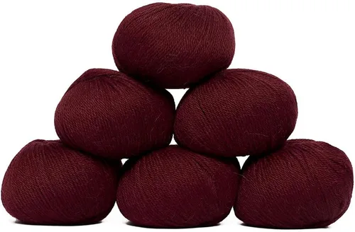 Miniatura 99 de 100% Hilo de Lana de Alpaca Bebé (Juego de 3 Madejas, 150 Gramos) Peso DK - Hecho en Perú - Celestialmente Suave y Perfecto para Tejer y Ganchillo