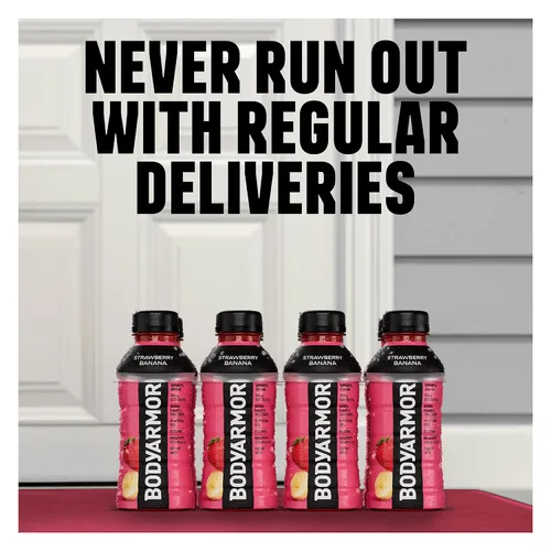 Miniatura 5 de BODYARMOR - Bebida deportiva, baya negra, sabores naturales con vitaminas, electrolitos ricos en potasio, perfecta para deportistas, 16 onzas