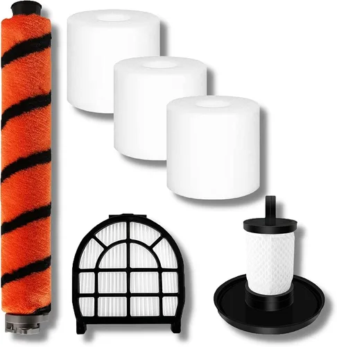 Piezas de repuesto compatibles con Shark LZ600 LZ601 LZ602, LZ602C APEX UpLight Lift-Away DuoClean Aspiradora 1 Cepillo Principal, 1 Filtro, 1
