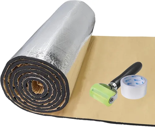 Miniatura 17 de Alfombrilla Insonorizante Resistente al Calor de 5/8 Pulgadas de Grosor, Espuma de Celda Cerrada de 15 mm para Capó de Automóvil, Aislamiento