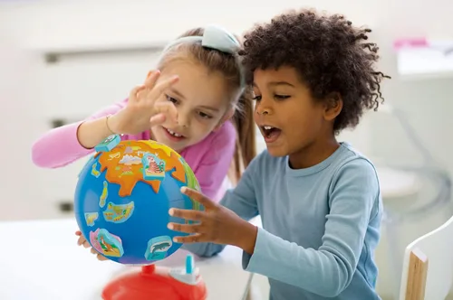 Miniatura 8 de Clementoni Sapientino 17730 - Mi primer mapa del mundo, juego educativo interactivo para niños de 3 a 6 años, para descubrir animales y continentes