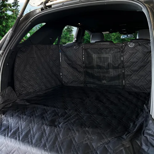 Miniatura 13 de Bulldogology Forro de Carga para SUV - Forro de Maletero para Mascotas de Servicio Pesado Cubierta de Carga - Cubierta de Carga Impermeable