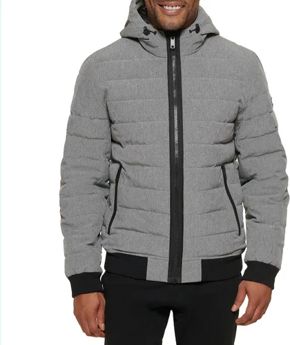 Miniatura 5 de DKNY Chaqueta bomber acolchada con capucha y rendimiento para hombre