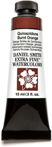 Miniatura 3 de Daniel Smith 284600086 - Tubo de pintura extra fino para acuarela, 0.5 fl oz, quinacridona, naranja quemado, 0.5 onzas líquidas (paquete de 1)