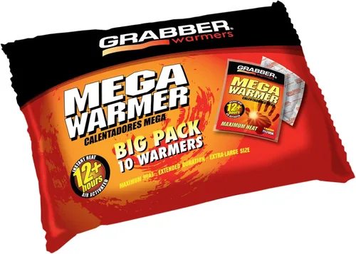 Grabber Big Pack 12 Hour Mega Warmers, 10 unidades