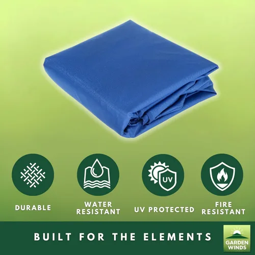 Miniatura 7 de Garden Winds Cubierta superior de toldo de repuesto reforzada compatible con el columpio Living Accents 20S6026B, azul clásico, Riplock 350