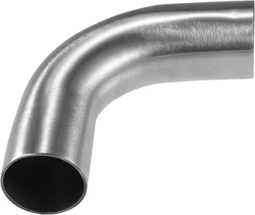 Miniatura 8 de X AUTOHAUX 1 unids OD 2 pulgadas 90 grados mandril curva codo SS304 acero inoxidable curva tubo tubo de escape codo tubo tono plateado