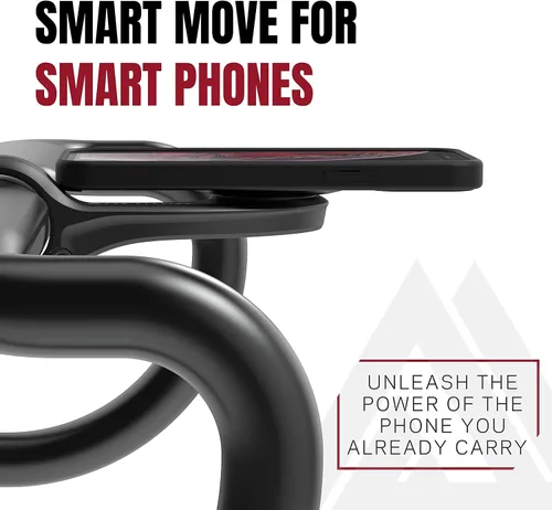 Miniatura 3 de KOM Cycling Adaptador universal para teléfono Edge para fijar tu smartphone a cualquier soporte de bicicleta, adaptador adhesivo de montaje
