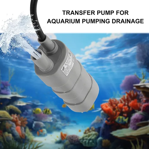 Miniatura 6 de Paquete de 2 motores sumergibles de bomba de agua de CC de cabeza alta para estanque, acuario, fuente de pecera 10L/Min 600L/H DC 24V 1.2A con tubo