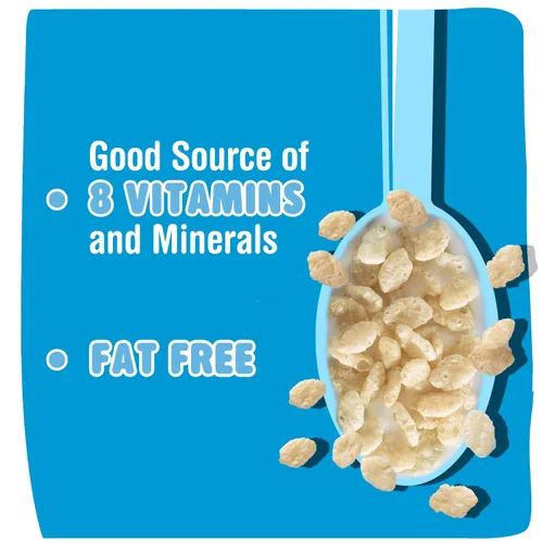 Miniatura 6 de Rice Krispies Kellogg's Frosted Krispies Cereal para desayuno, aperitivos para niños, golosinas de malvavisco, original, caja de 13 onzas (1 caja)