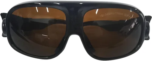 Miniatura 12 de MCWlaser 190-540nm y 800-1700nm Gafas de Seguridad Láser OD5+, Protección Yag, Láser Azul, Verde y Luz UV, Anteojos de Protección Láser para 405nm