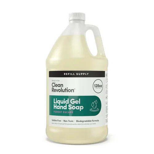 Miniatura 15 de Clean Revolution Jabón de manos en gel líquido, líquido sedoso rico, espuma rápida, enjuague rápido, contiene aceites esenciales reales