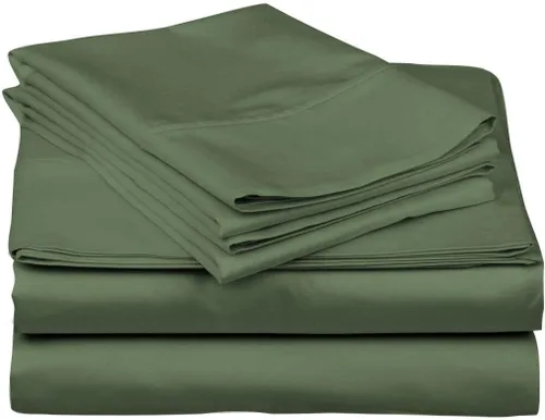 Miniatura 99 de Epic Cotton Juego de sábanas de 6 piezas, 100% algodón egipcio, de lujo, súper suave, bolsillos profundos de 12 pulgadas, tamaño King, 1000 hilos