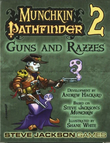 Miniatura 2 de Steve Jackson Games Munchkin Pathfinder 2 - Juego de cartas de armas y razzes (expansión) 112 cartas Juego de cartas para adultos, niños