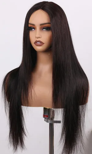 Miniatura 41 de Peluca de cabello humano con encaje frontal en T de 13 x 4 pulgadas, peluca de encaje HD rizado profundo sin pegamento, línea de cabello